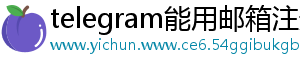 telegram能用邮箱注册吗